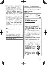 Preview for 5 page of Panasonic TX-40JX850B Operating Instructions Manual