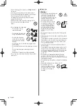 Предварительный просмотр 6 страницы Panasonic TX-40JX850B Operating Instructions Manual