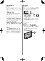 Предварительный просмотр 8 страницы Panasonic TX-40JX850B Operating Instructions Manual