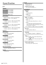 Preview for 110 page of Panasonic TX-40JX850E Operating Instructions Manual