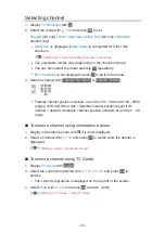 Preview for 23 page of Panasonic TX-42AS740B Manual
