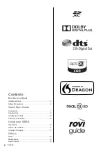 Preview for 2 page of Panasonic TX-42ASE650 Operating Instructions Manual