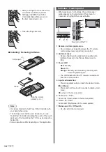 Preview for 14 page of Panasonic TX-42ASE650 Operating Instructions Manual