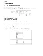 Preview for 8 page of Panasonic TX-42ASR600 Service Manual