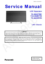 Panasonic TX-42ASR750 Service Manual preview