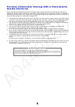 Preview for 4 page of Panasonic TX-42ASW754 Service Manual