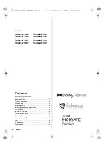 Preview for 2 page of Panasonic TX-42LZ 150 Series Operating Instructions Manual