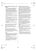 Preview for 4 page of Panasonic TX-42LZ 150 Series Operating Instructions Manual