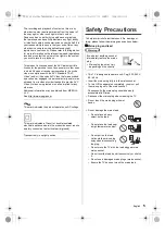 Preview for 5 page of Panasonic TX-42LZ 150 Series Operating Instructions Manual