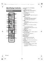 Preview for 18 page of Panasonic TX-42LZ 150 Series Operating Instructions Manual