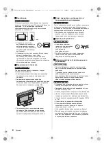 Preview for 64 page of Panasonic TX-42LZ 150 Series Operating Instructions Manual