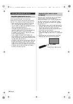 Предварительный просмотр 20 страницы Panasonic TX-42LZ800B Operating Instructions Manual