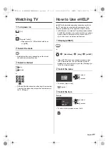 Предварительный просмотр 27 страницы Panasonic TX-42LZ800B Operating Instructions Manual