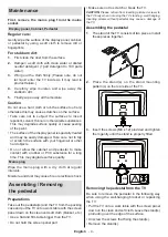 Предварительный просмотр 5 страницы Panasonic TX-42MZ800E Operating Instructions Manual