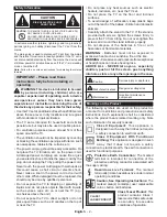 Preview for 3 page of Panasonic TX-43FX550B Operating Instructions Manual