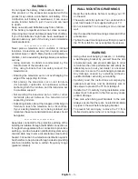 Preview for 4 page of Panasonic TX-43FX550B Operating Instructions Manual