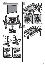 Preview for 9 page of Panasonic TX-43FX600E Assembly Instructions Manual