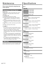 Preview for 22 page of Panasonic TX-43FX600E Assembly Instructions Manual