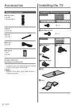 Предварительный просмотр 8 страницы Panasonic TX-43HX 97 Series Operating Instructions Manual