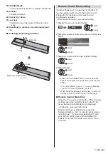 Предварительный просмотр 21 страницы Panasonic TX-43HX 97 Series Operating Instructions Manual