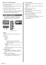 Предварительный просмотр 22 страницы Panasonic TX-43HX 97 Series Operating Instructions Manual