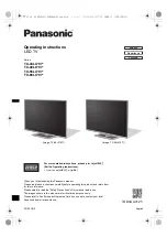 Panasonic TX-43LX 97 Series Operating Instructions Manual preview