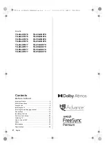 Предварительный просмотр 2 страницы Panasonic TX-43LX 97 Series Operating Instructions Manual