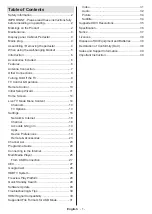 Preview for 2 page of Panasonic TX-43LX650B Operating Instructions Manual