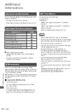 Предварительный просмотр 22 страницы Panasonic TX-43LXW704 Operating Instructions Manual