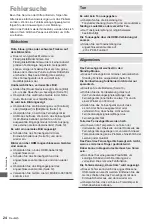 Предварительный просмотр 52 страницы Panasonic TX-43LXW704 Operating Instructions Manual