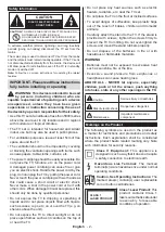 Preview for 3 page of Panasonic TX-43MX600B Operating Instructions Manual