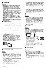 Preview for 6 page of Panasonic TX-43MX800B Operating Instructions Manual