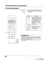 Предварительный просмотр 46 страницы Panasonic TX-47WG25 Series Operating Instructions Manual