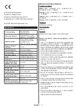 Предварительный просмотр 8 страницы Panasonic TX-48CXW404 Operating Instructions Manual