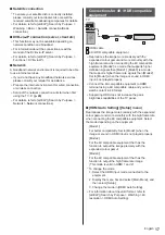 Предварительный просмотр 17 страницы Panasonic TX-48JZ 984 Series Operating Instructions Manual