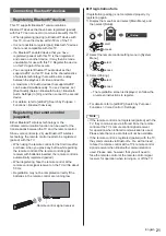 Предварительный просмотр 21 страницы Panasonic TX-48JZ 984 Series Operating Instructions Manual