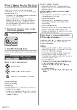 Предварительный просмотр 26 страницы Panasonic TX-48JZ 984 Series Operating Instructions Manual