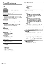 Предварительный просмотр 30 страницы Panasonic TX-48JZ 984 Series Operating Instructions Manual