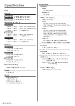 Предварительный просмотр 62 страницы Panasonic TX-48JZ 984 Series Operating Instructions Manual