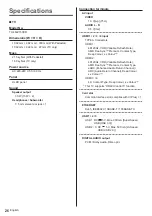 Preview for 26 page of Panasonic TX-48JZ1500B Operating Instructions Manual