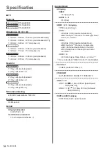 Предварительный просмотр 62 страницы Panasonic TX-48JZ980E Operating Instructions Manual