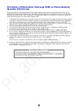 Preview for 4 page of Panasonic TX-49GXF937 Service Manual