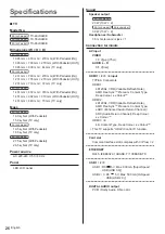 Предварительный просмотр 26 страницы Panasonic TX-49JX940E Operating Instructions Manual