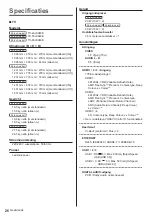 Предварительный просмотр 54 страницы Panasonic TX-49JX940E Operating Instructions Manual