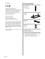 Предварительный просмотр 6 страницы Panasonic TX-50AS520E Operating Instructions Manual