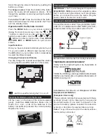 Предварительный просмотр 5 страницы Panasonic TX-50AW304 Operating Instructions Manual