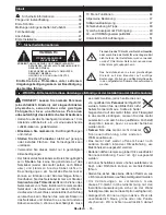 Предварительный просмотр 36 страницы Panasonic TX-50AW304 Operating Instructions Manual