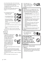 Preview for 4 page of Panasonic TX-50DX750B Operating Instructions Manual