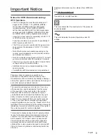 Preview for 3 page of Panasonic TX-50DX780E Operating Instructions Manual