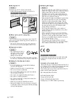 Предварительный просмотр 6 страницы Panasonic TX-50DX780E Operating Instructions Manual